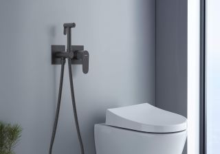 Гигиенический ручной душ Aquatek Оберон AQ1220MB черный